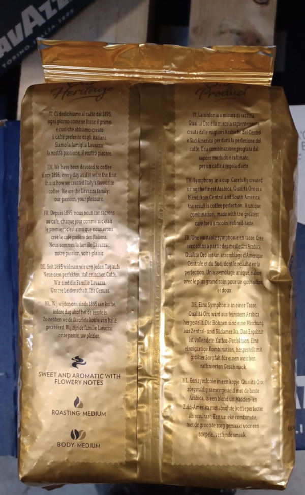 Kawa Ziarnista Lavazza Qualita Oro 1 kg